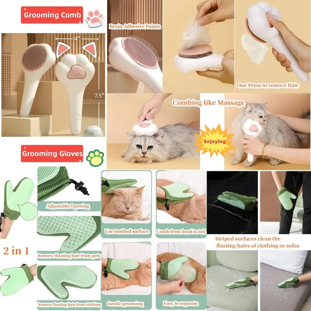 Indoor Cat Starter Kit, 19-Piece Set - SAPA PETS